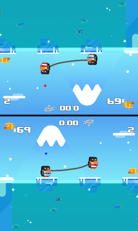 اسکرین شات 2 بازی Penguin Rescue: 2 Player Co-op