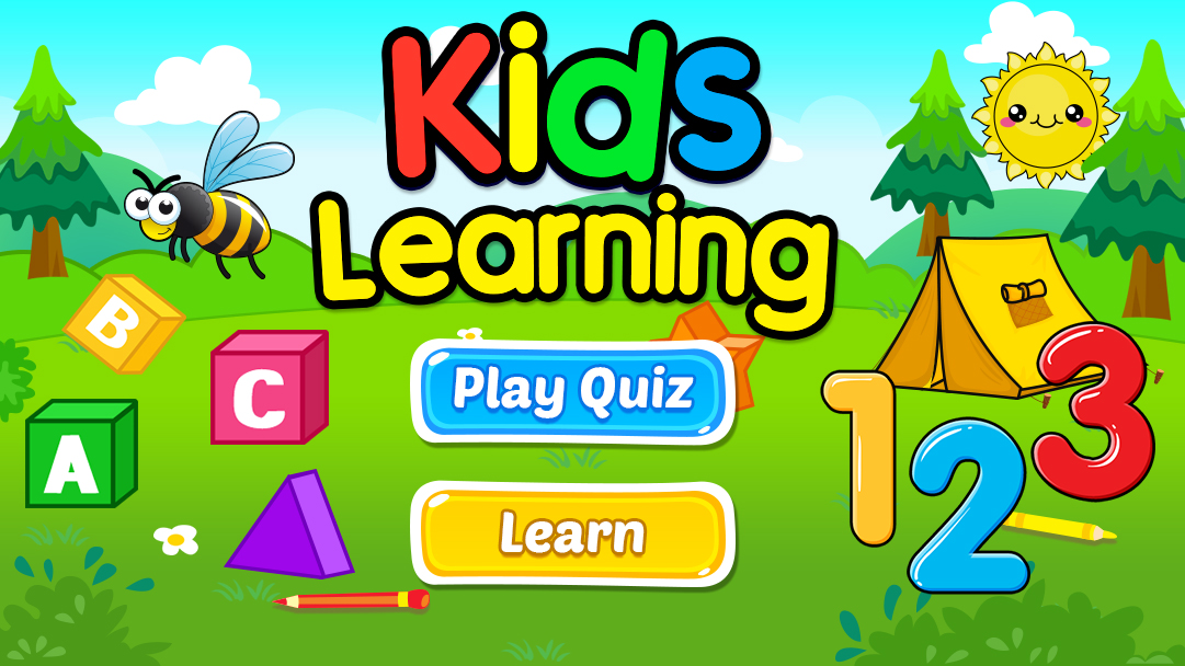 اسکرین شات 1 بازی Kids Learning Games & Quiz