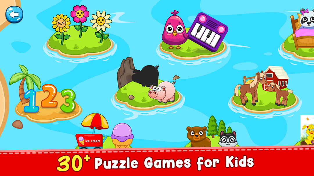 اسکرین شات 2 بازی Toddler Games For 2-5 Year Old