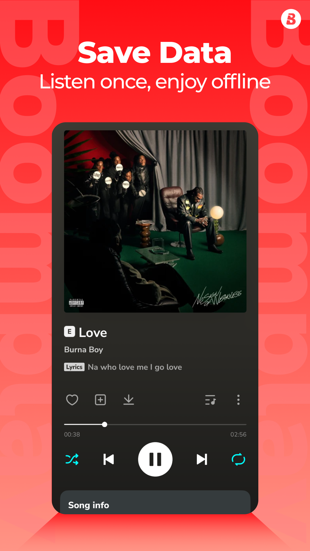 اسکرین شات 5 برنامه Boomplay - Download Music MP3