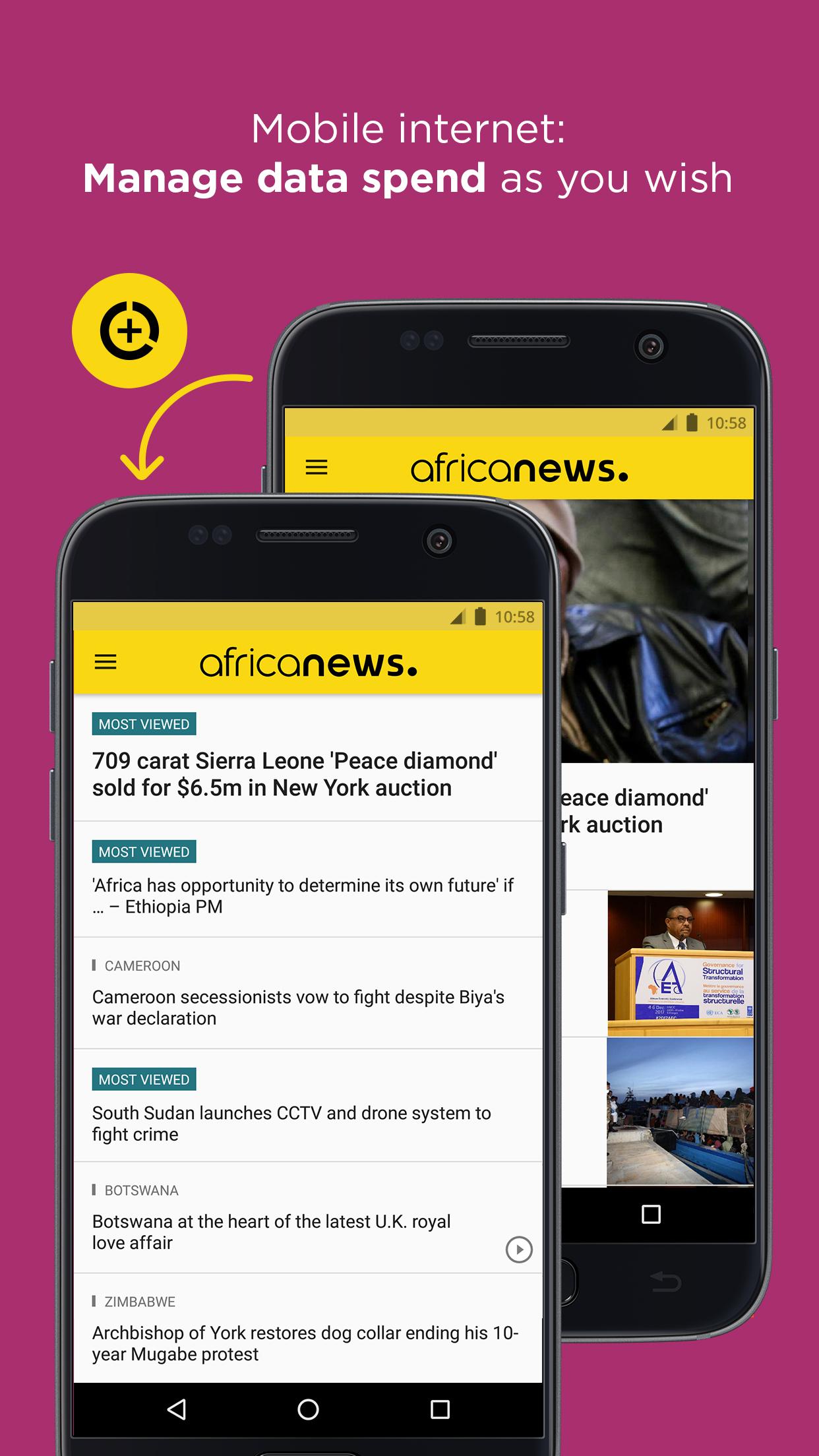 اسکرین شات 3 برنامه Africanews - Daily & Breaking