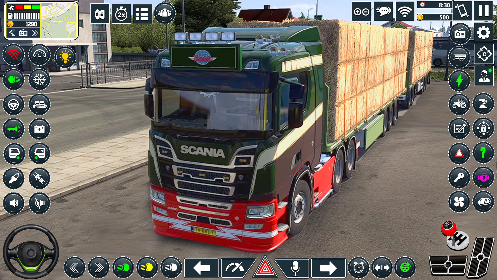 اسکرین شات 4 بازی Euro Truck Driving: Truck Game