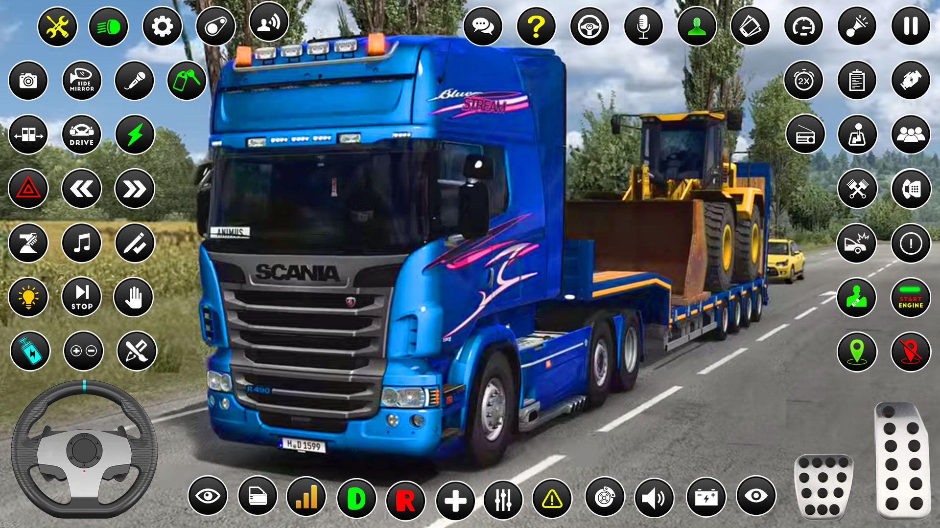 اسکرین شات 1 بازی Euro Truck Driving: Truck Game