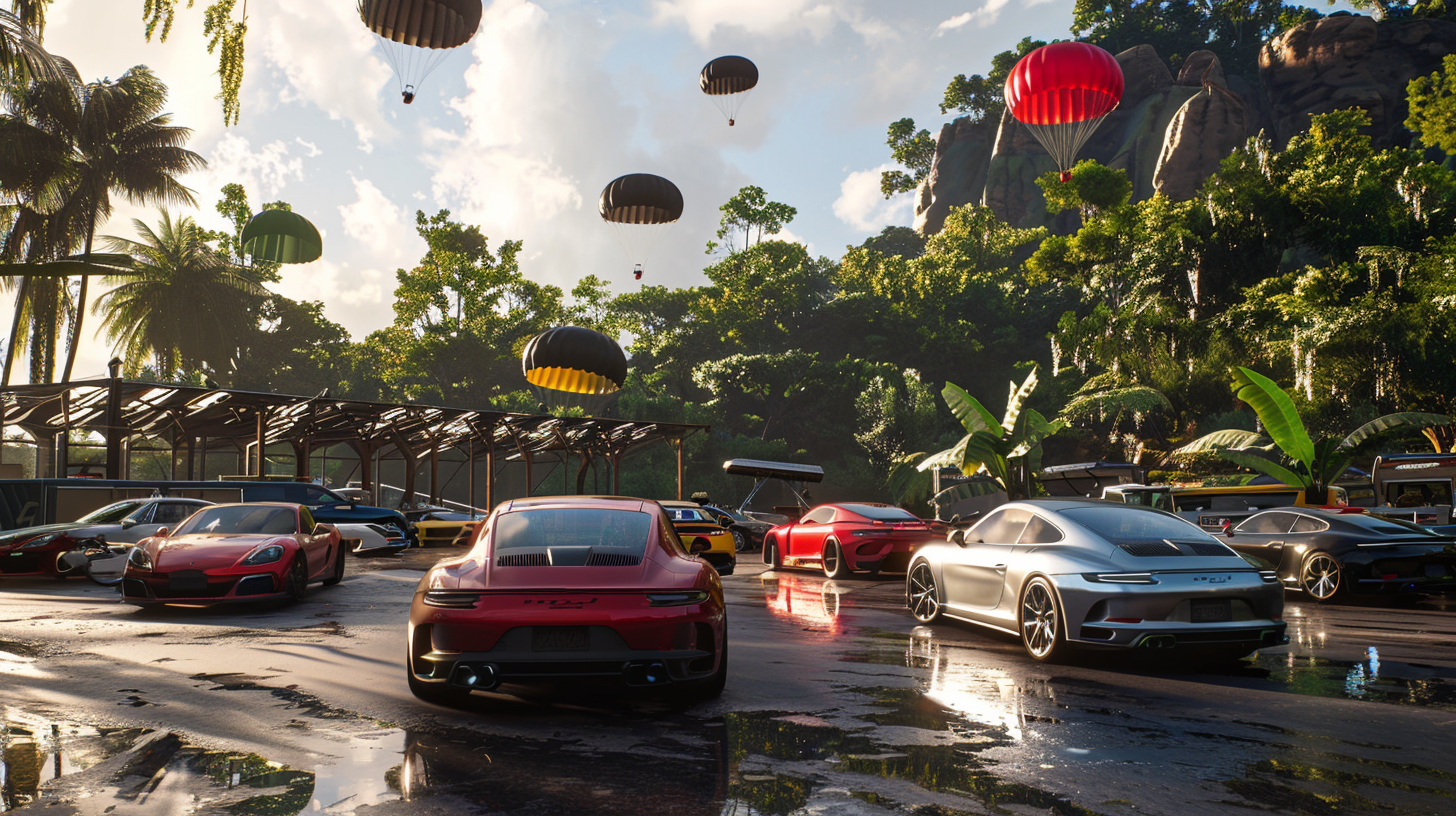 اسکرین شات 2 برنامه Car Parking : Luxury Car Games