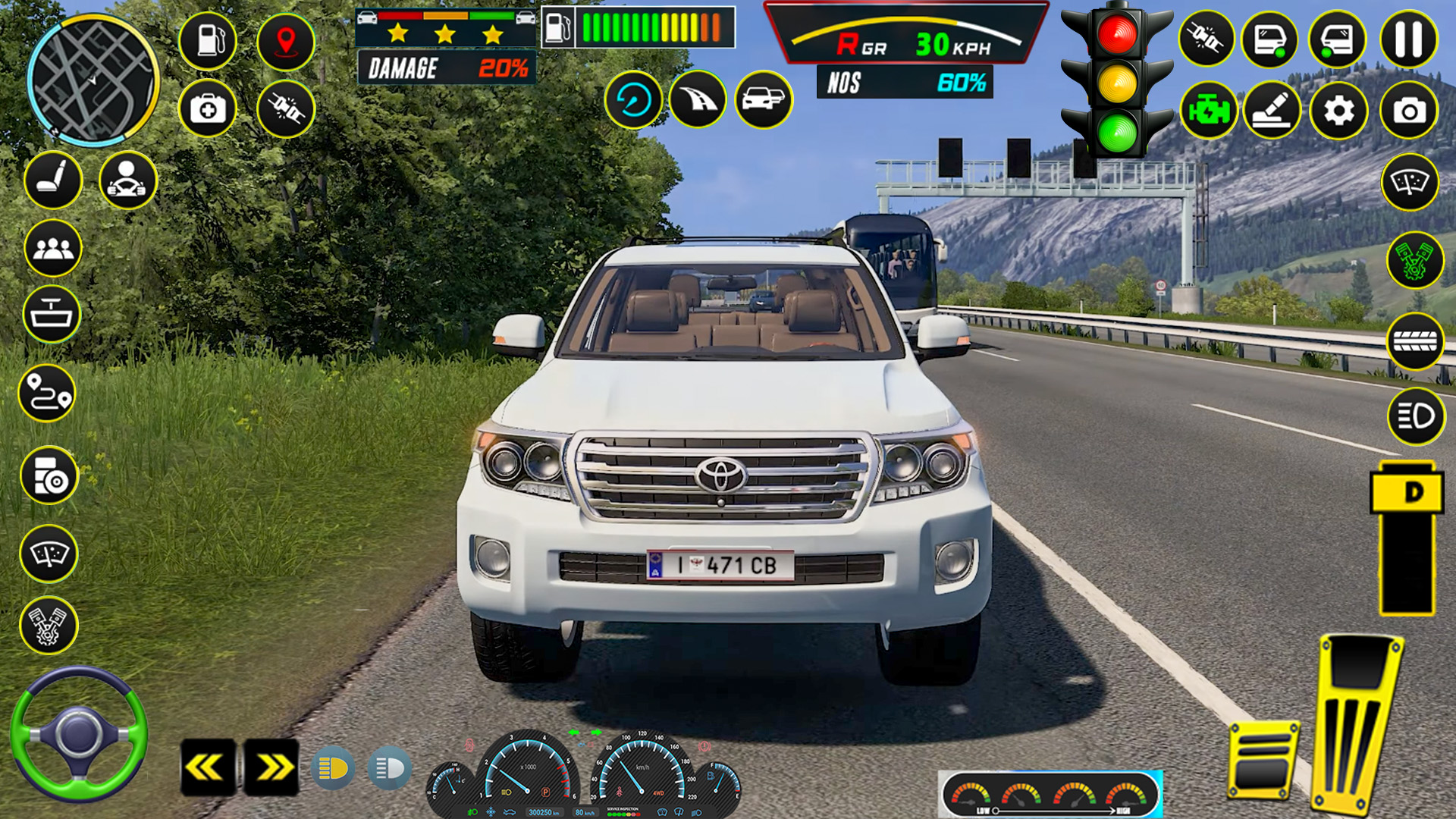 اسکرین شات 7 بازی School Car Driving Game 2024