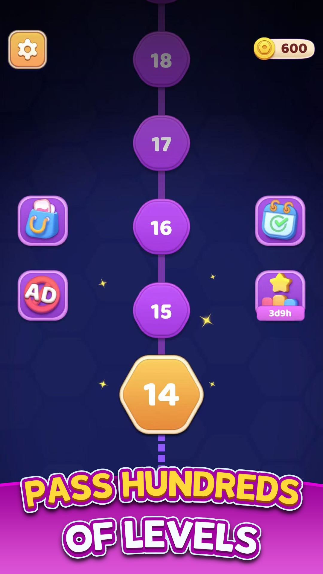 اسکرین شات 4 بازی Nuts Sort