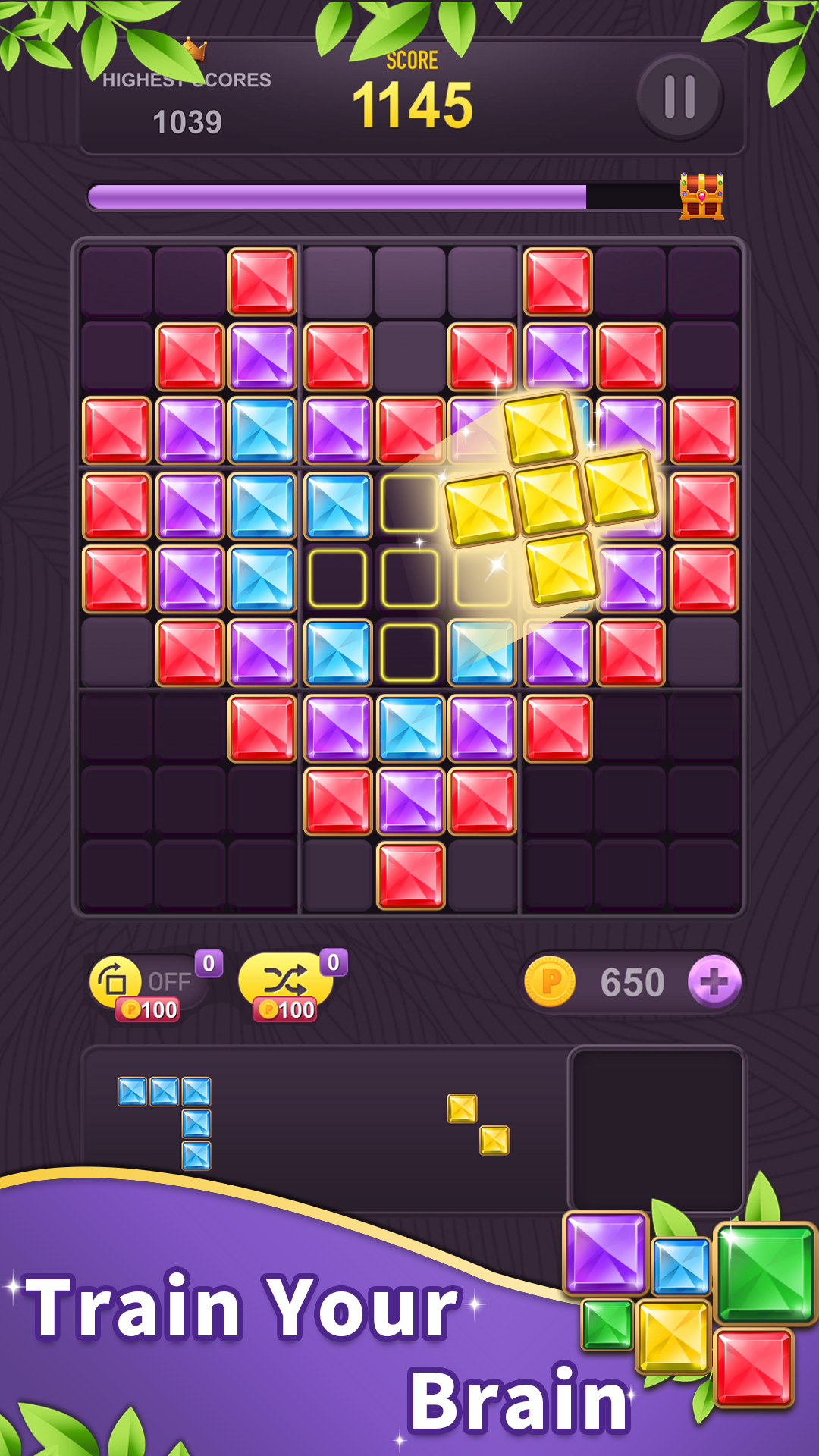 اسکرین شات 1 بازی Block Puzzle Jewel