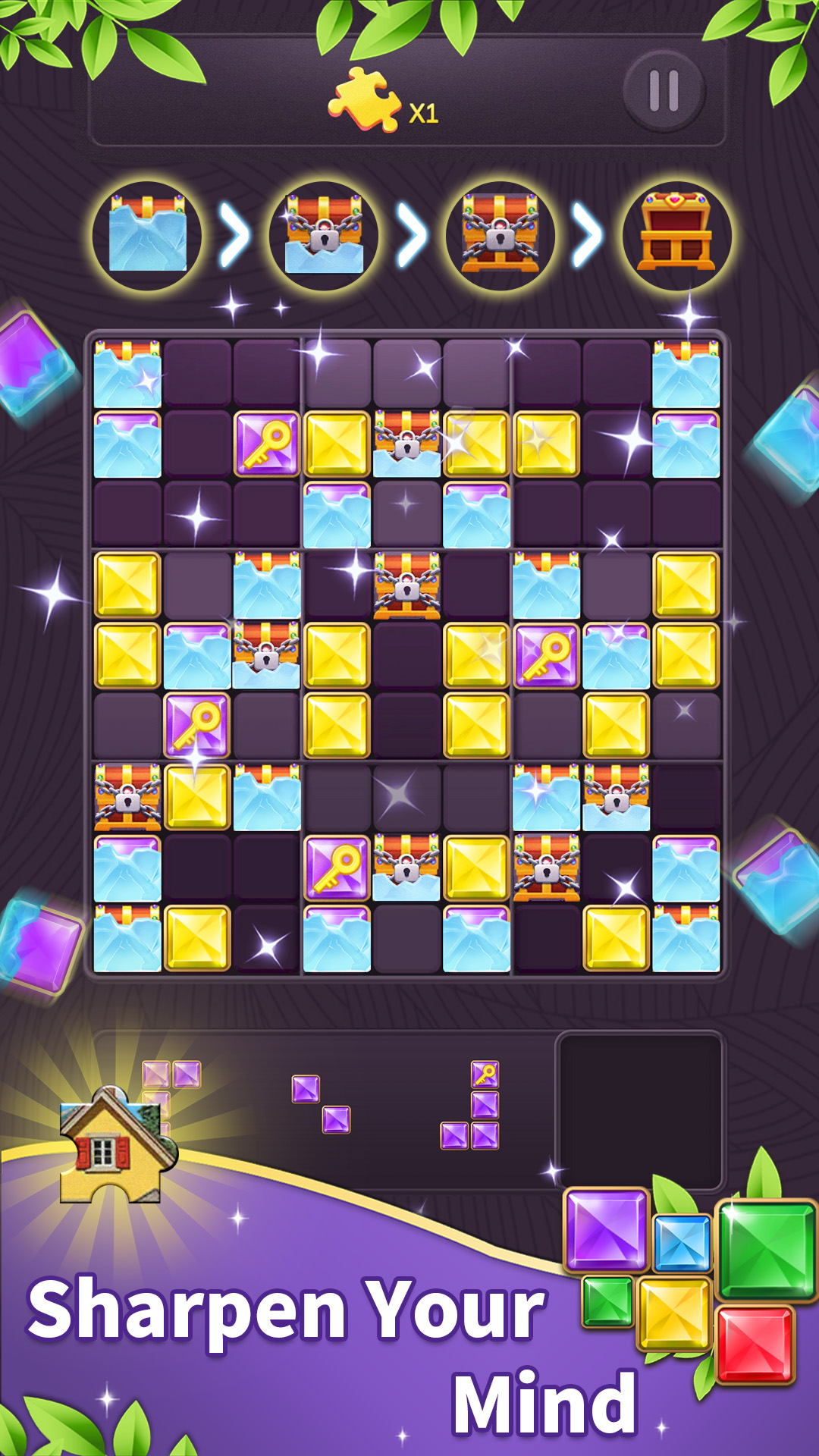 اسکرین شات 3 بازی Block Puzzle Jewel