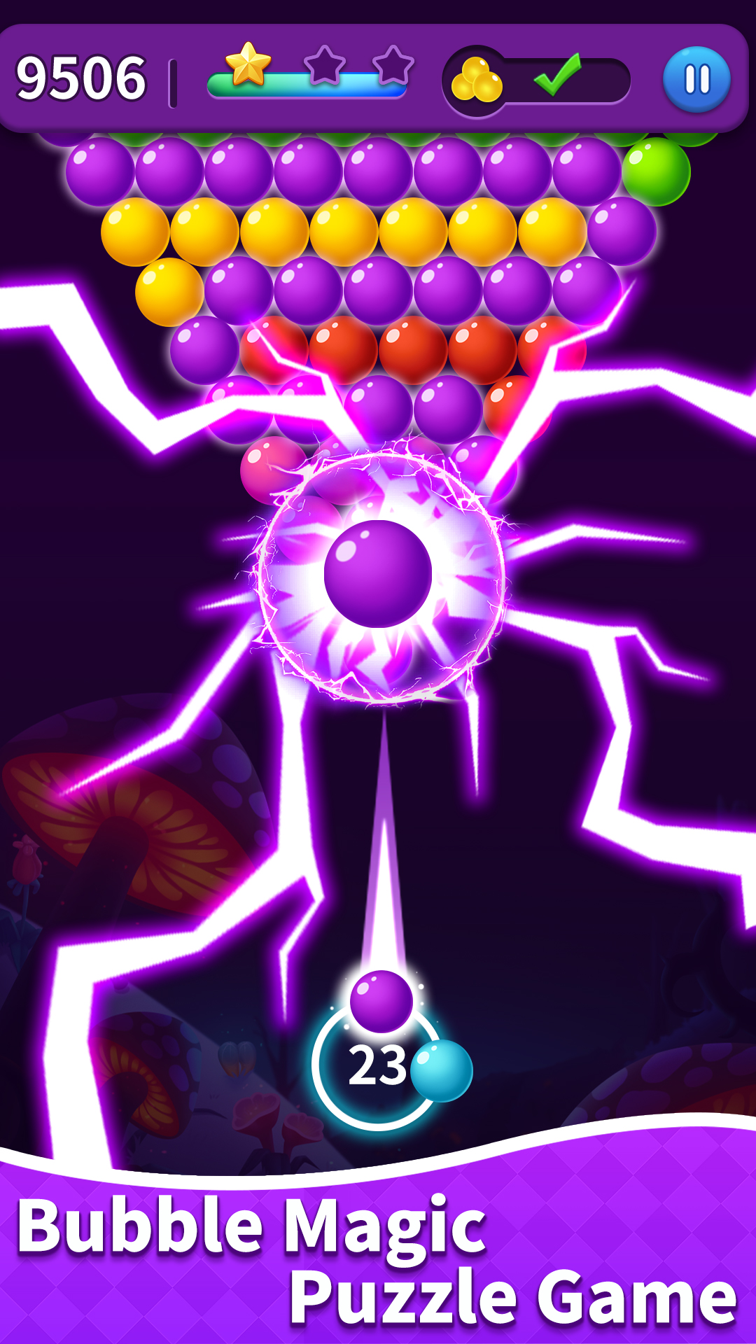 اسکرین شات 2 بازی Bubble Magic