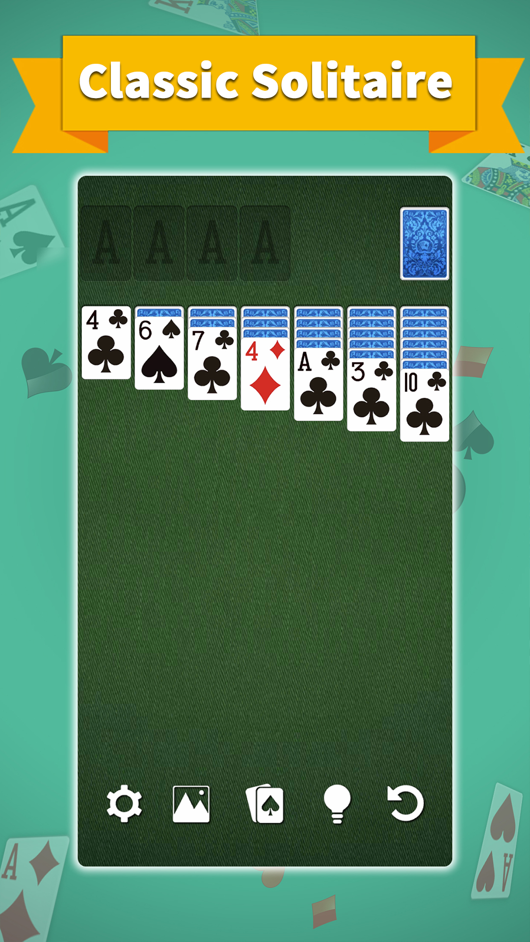 اسکرین شات 1 بازی Solitaire