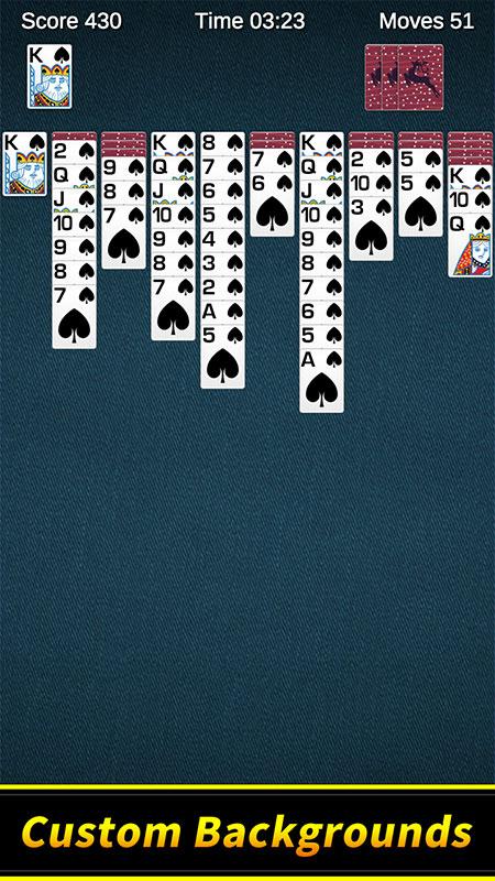 اسکرین شات 3 بازی Spider Solitaire