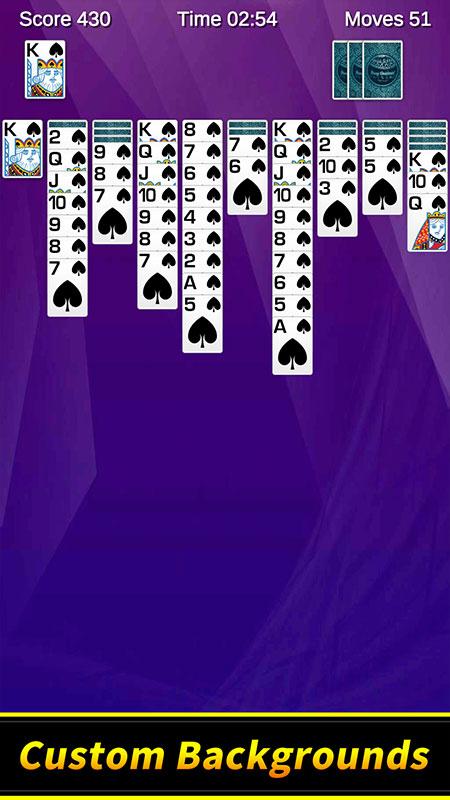 اسکرین شات 2 بازی Spider Solitaire