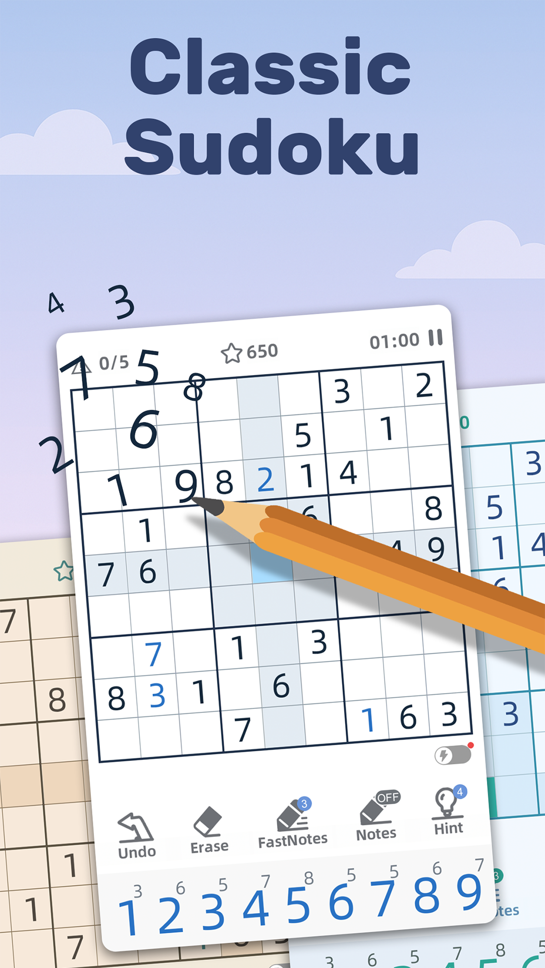 اسکرین شات 1 بازی AGED Sudoku