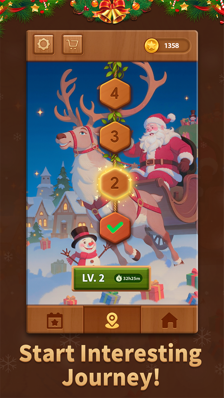 اسکرین شات 2 بازی Wood Block Puzzle