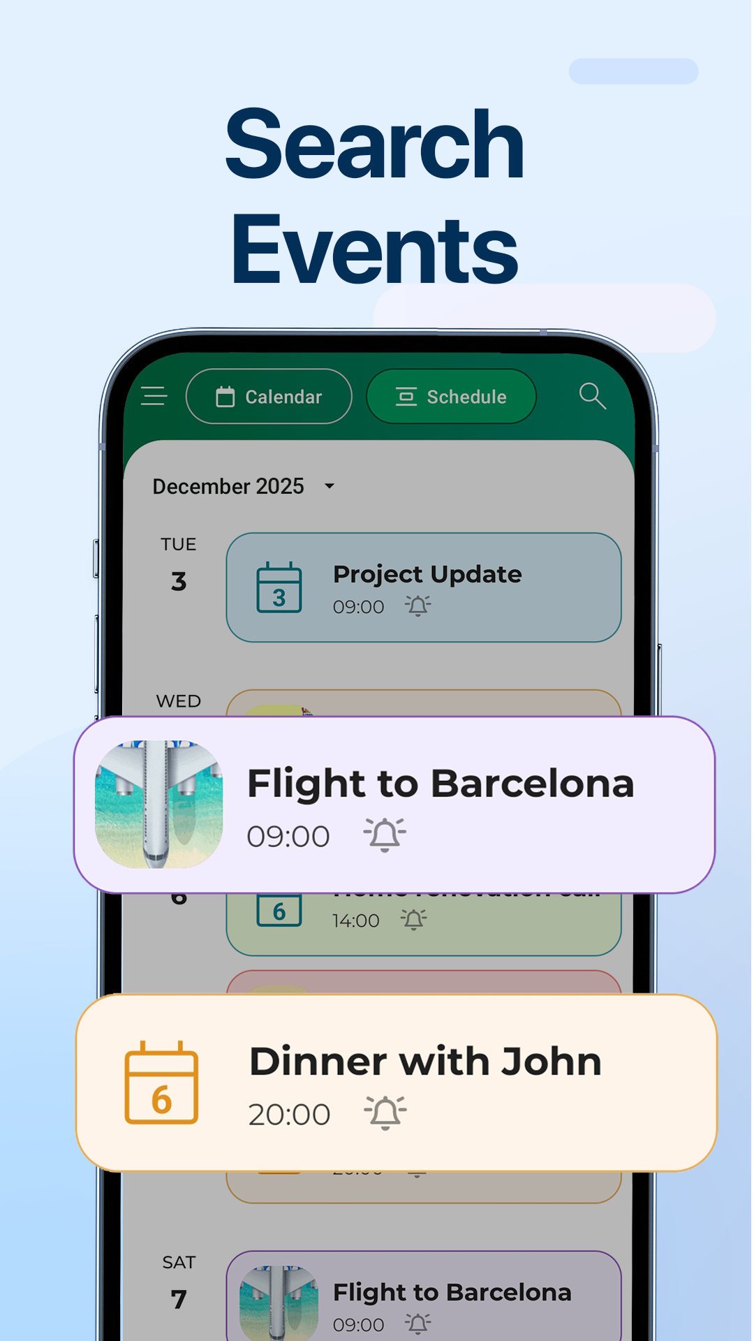 اسکرین شات 7 برنامه Calendar - Easy Planner