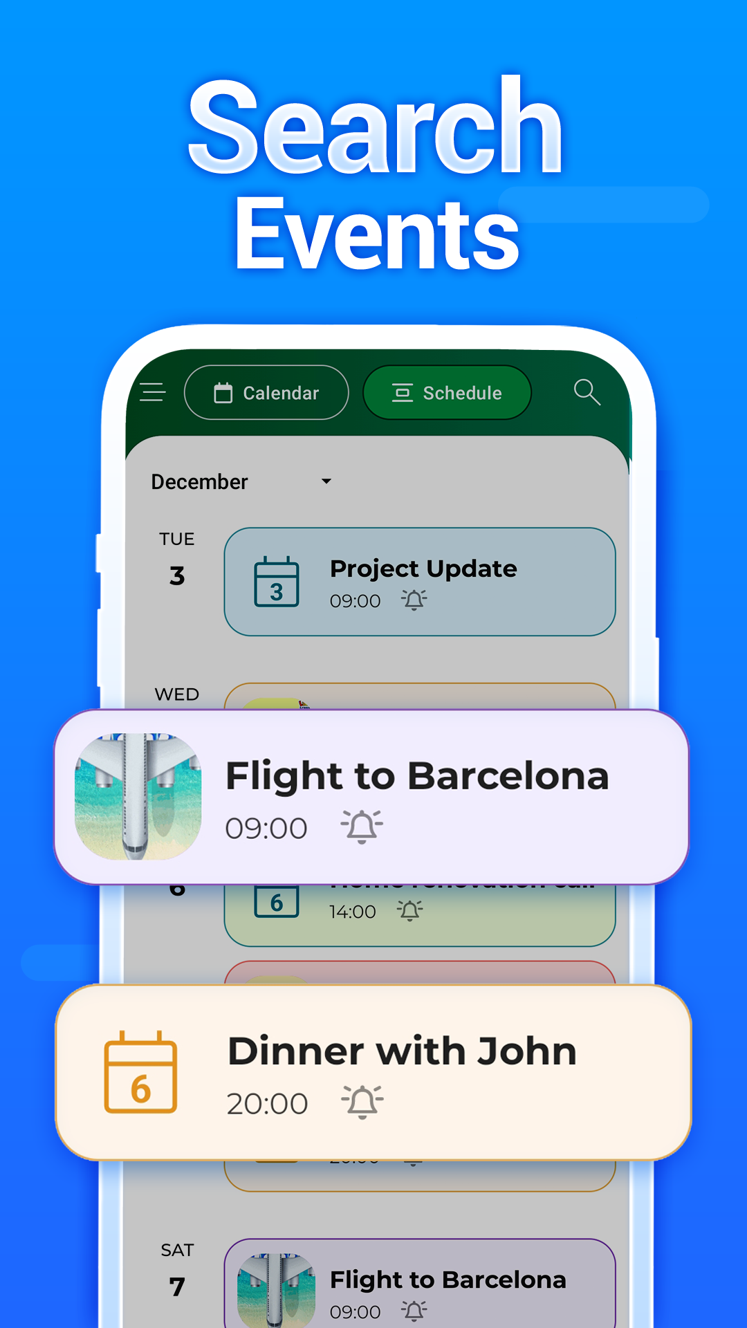اسکرین شات 7 برنامه Calendar - Easy Planner