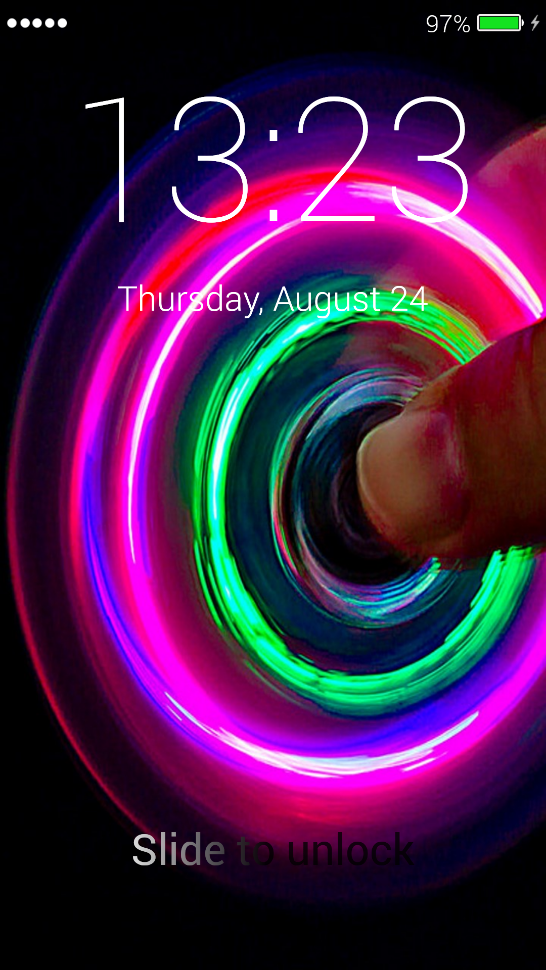 اسکرین شات 6 برنامه Spinner Wallpapers & Locker