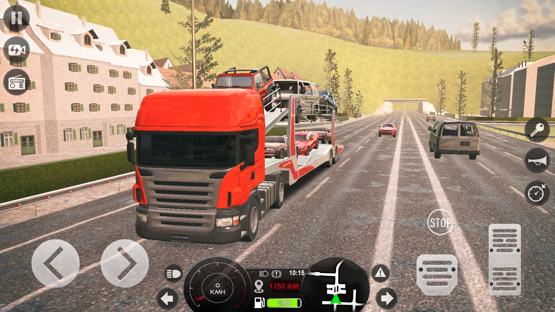 اسکرین شات 3 بازی Truck Simulator Game