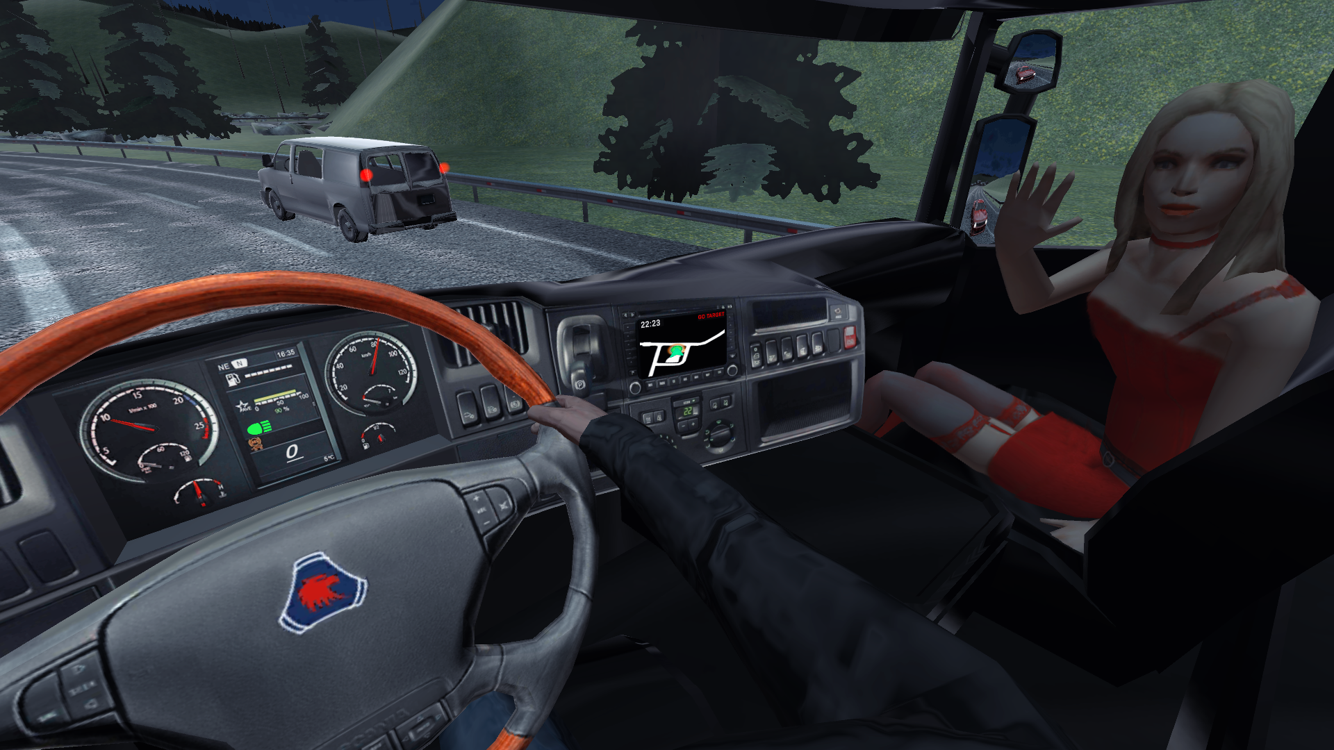 اسکرین شات 4 بازی Truck Simulator Game