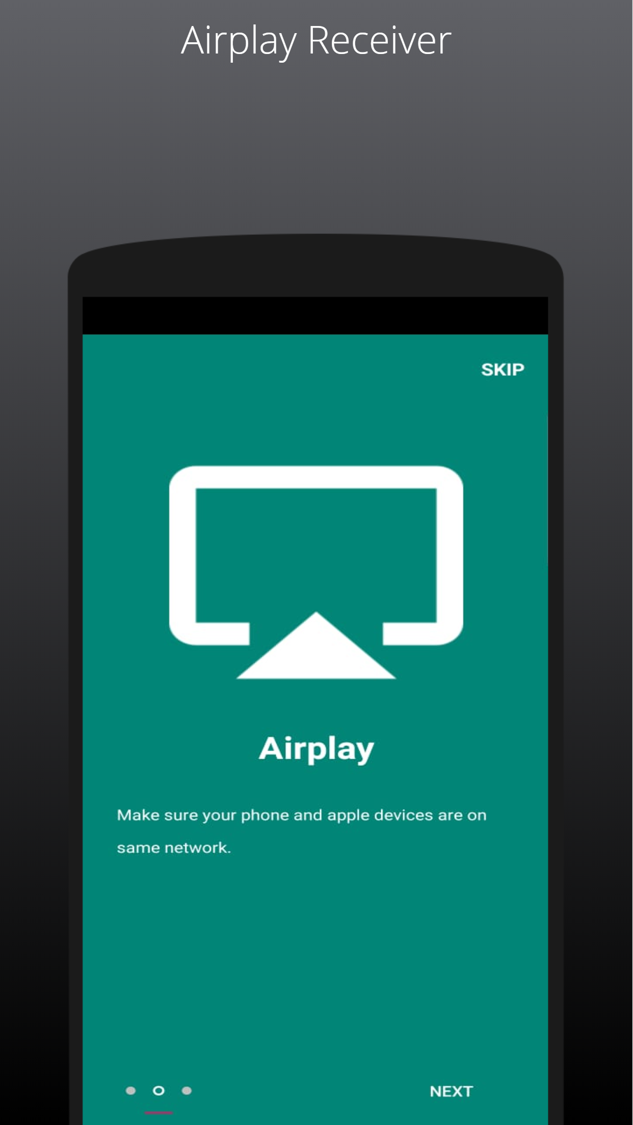 اسکرین شات 3 برنامه Airplay Receiver