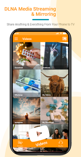 اسکرین شات 5 برنامه DLNA Media Stream & Mirroring
