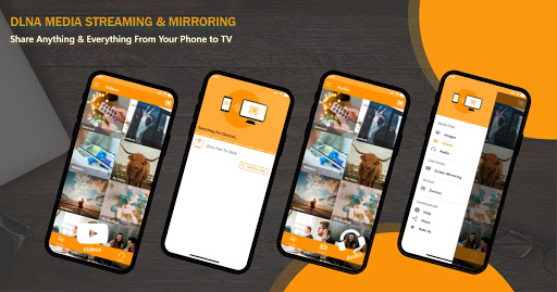 اسکرین شات 1 برنامه DLNA Media Stream & Mirroring