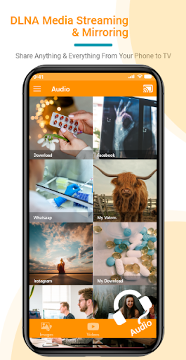 اسکرین شات 6 برنامه DLNA Media Stream & Mirroring