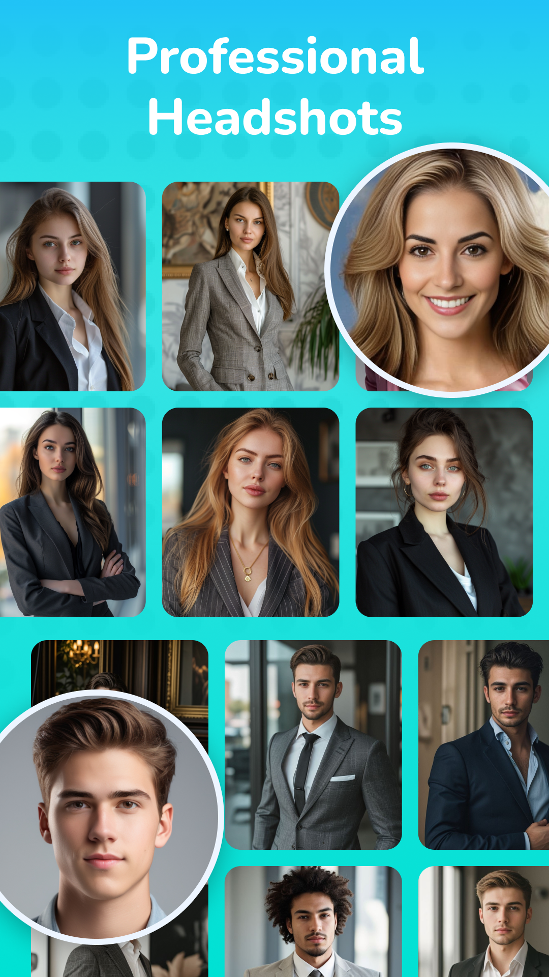 اسکرین شات 4 برنامه Dressup: AI photo Editor & Art