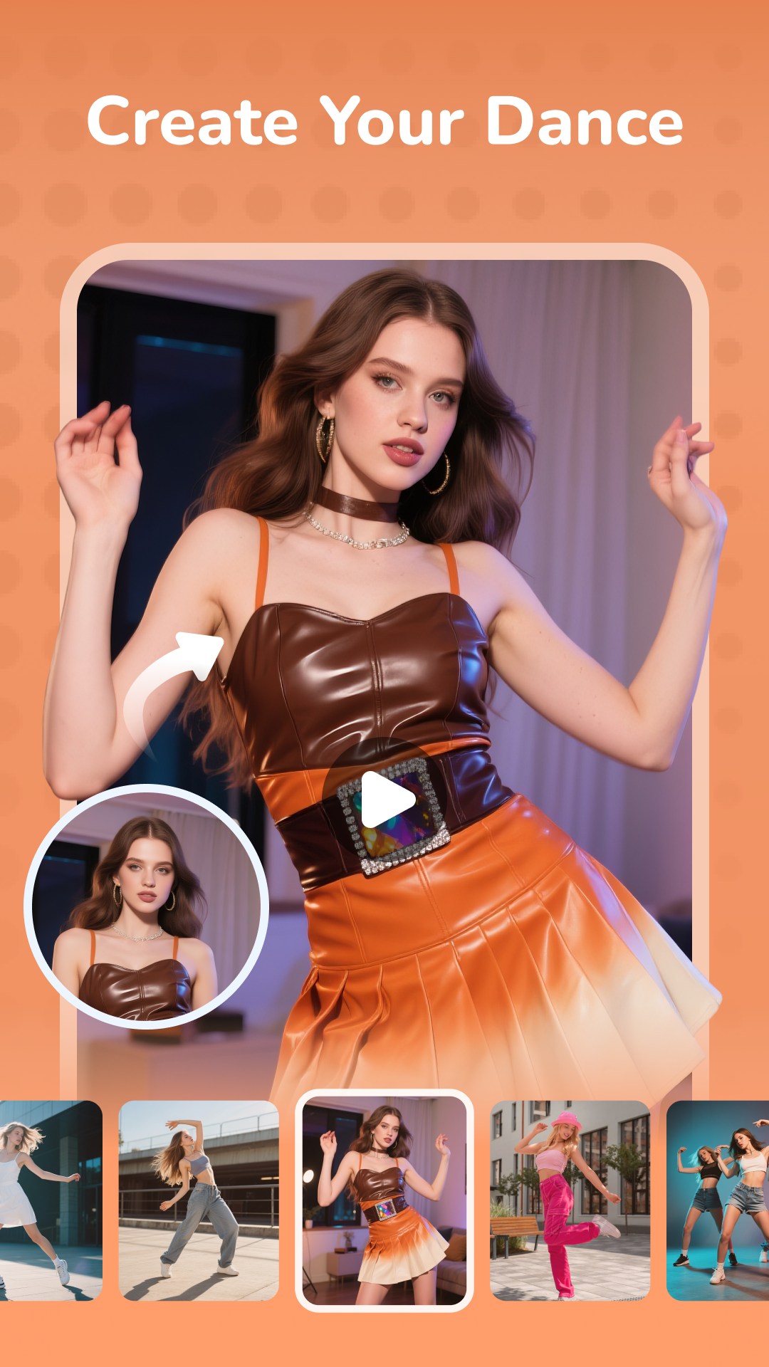 اسکرین شات 4 برنامه Dressup: AI Photo Editor & Art