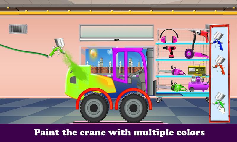 اسکرین شات 5 بازی Construction Crane Build Game