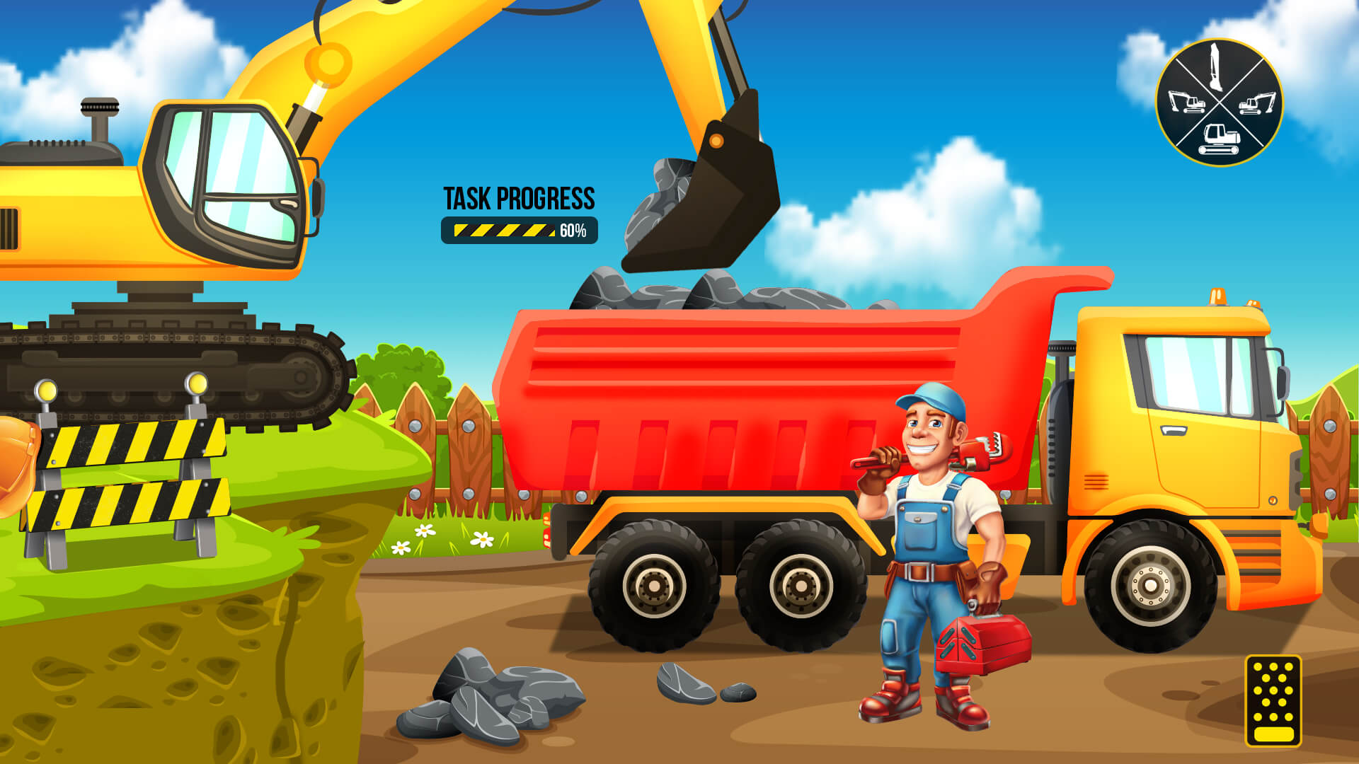 اسکرین شات 1 بازی Build Dam Simulator City Game