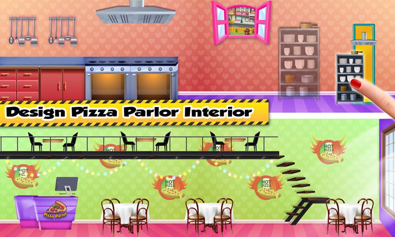 اسکرین شات 4 بازی Pizza Shop Making Girls Games