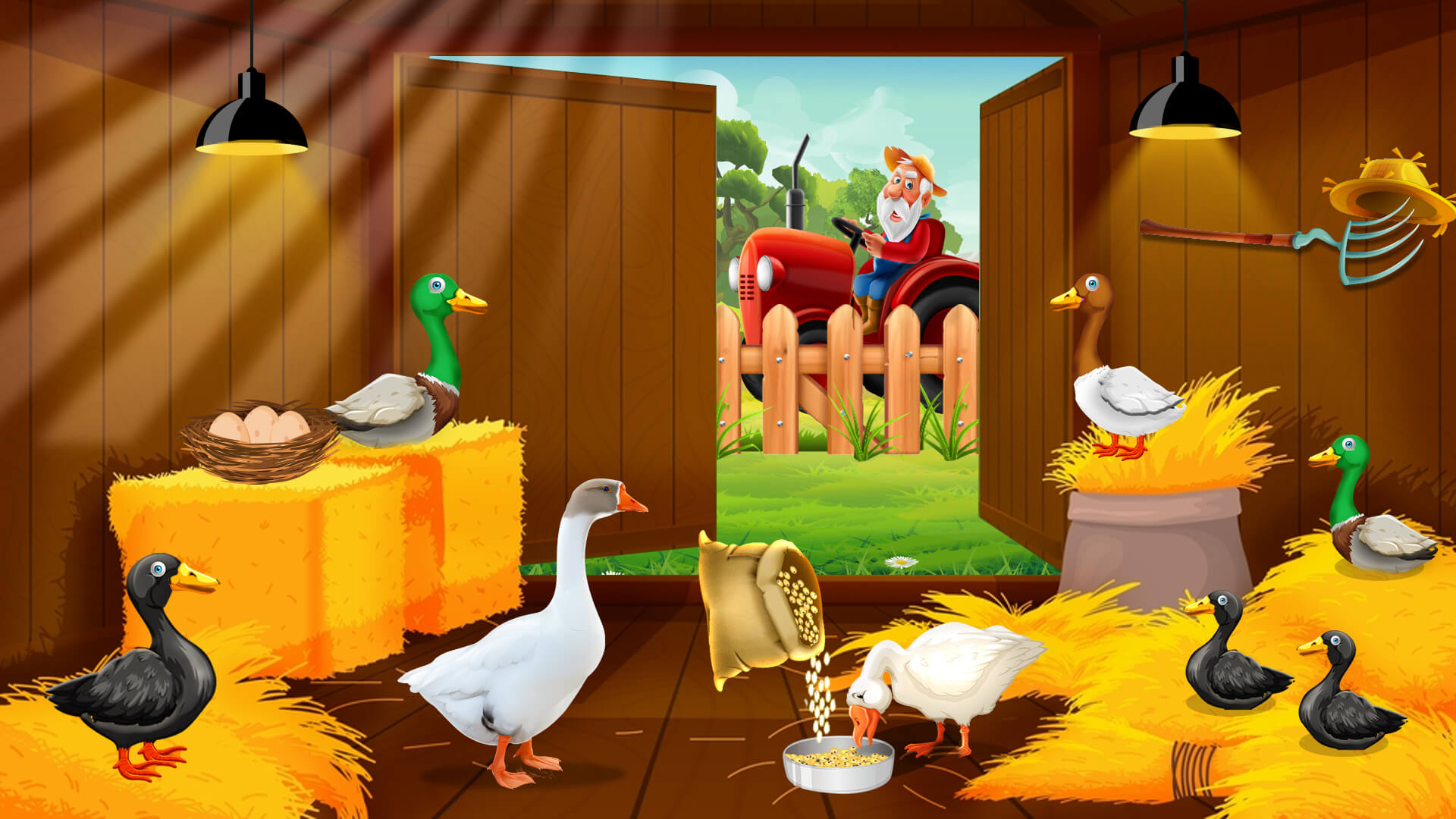اسکرین شات 4 بازی Duck Farm Eggs Chicken Poultry