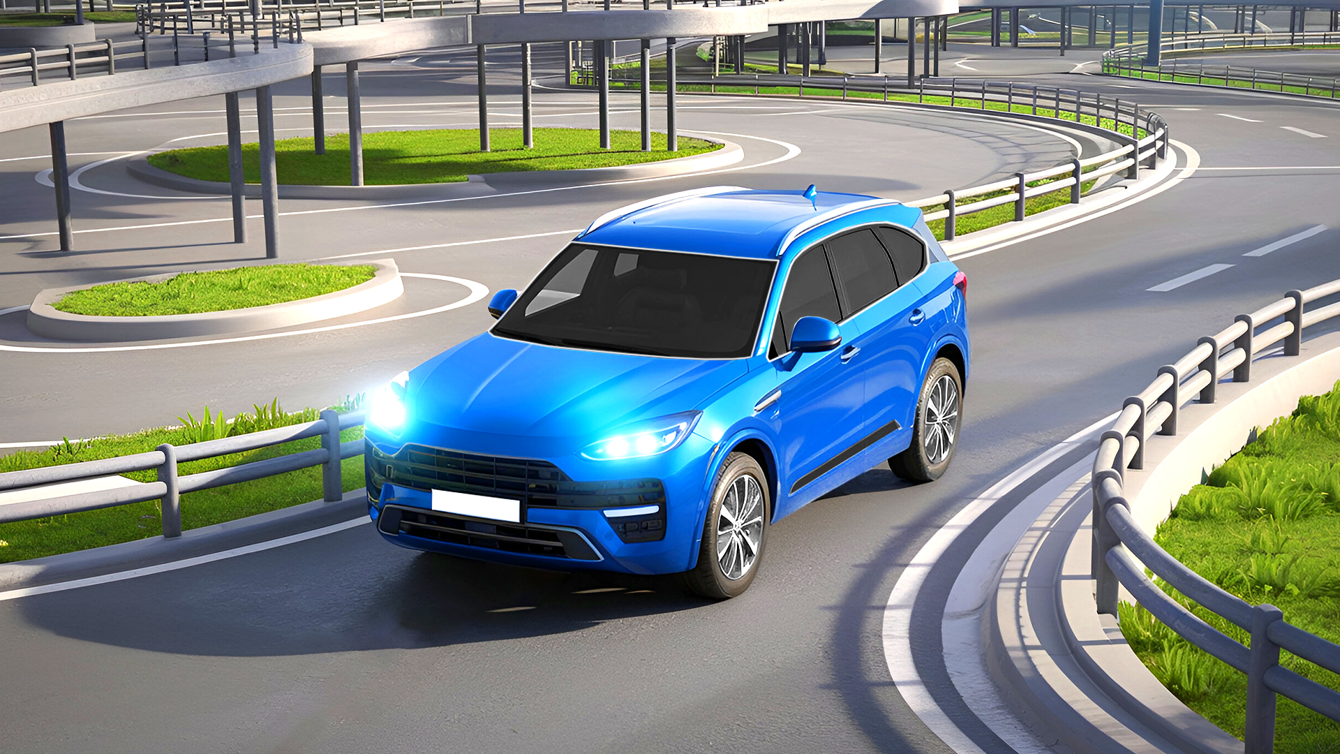 اسکرین شات 8 برنامه Multi Level Police Car Parking