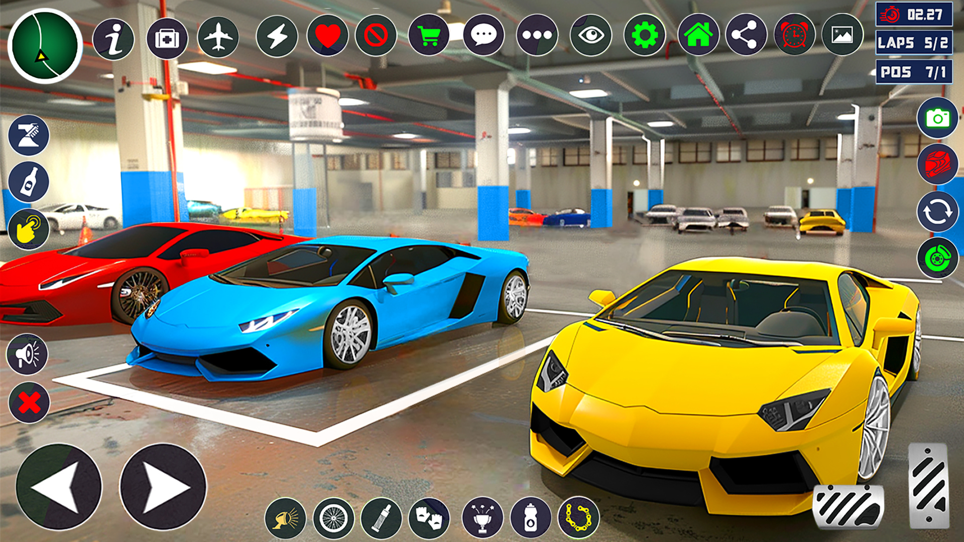اسکرین شات 1 برنامه Multi Level Police Car Parking