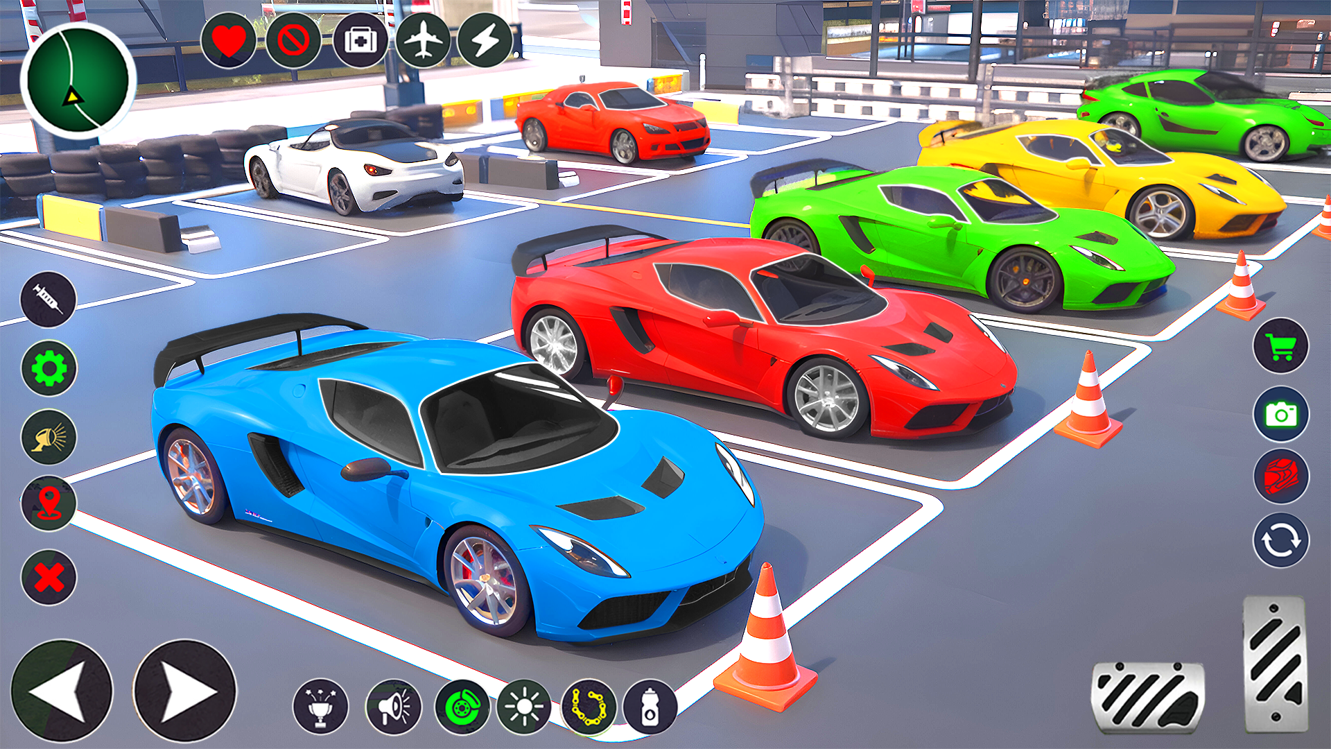 اسکرین شات 8 برنامه Multi Level Police Car Parking