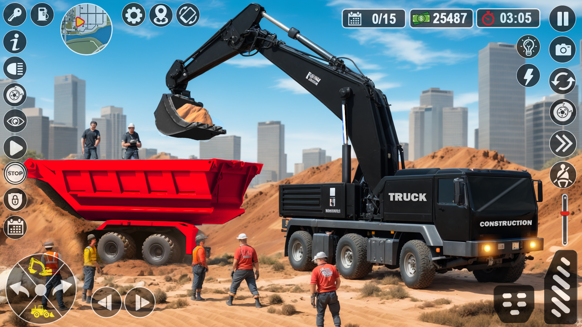 اسکرین شات 1 بازی Offroad Construction Game 3D