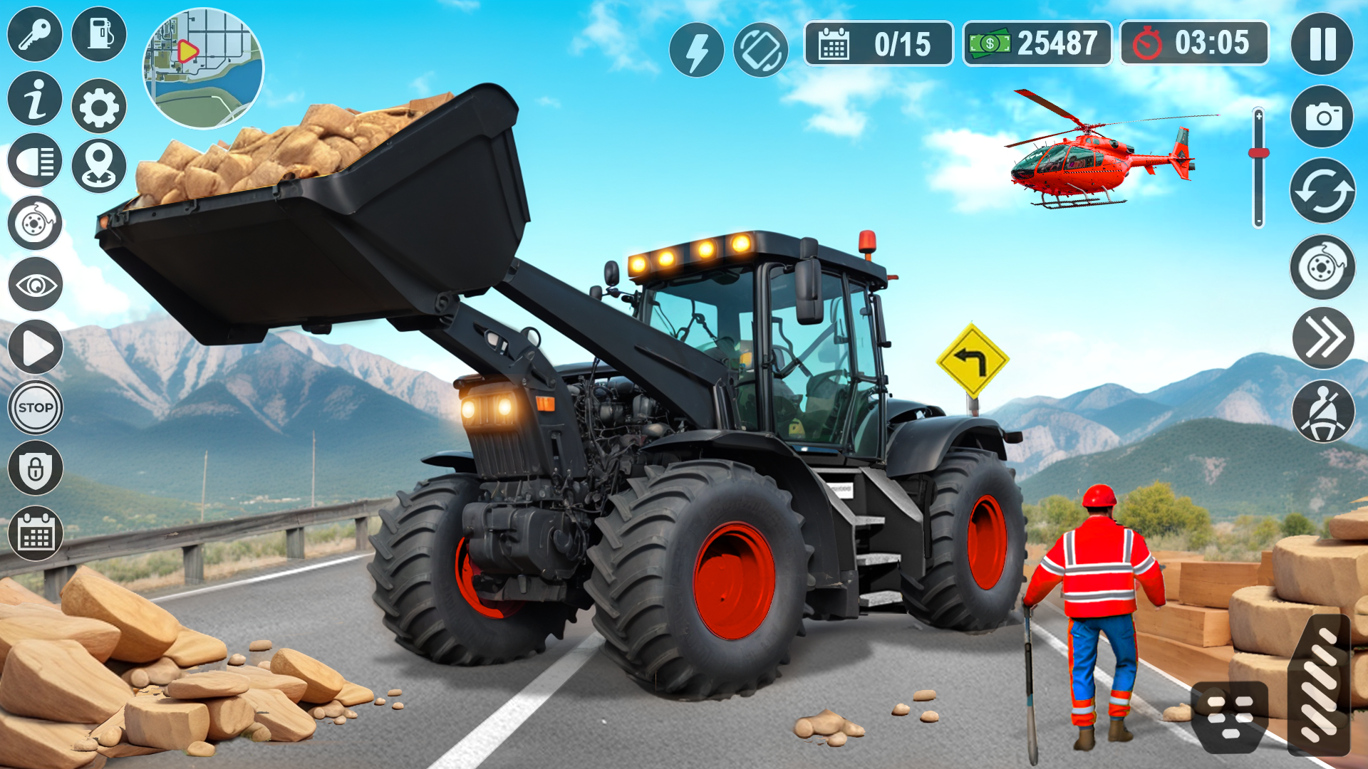 اسکرین شات 2 بازی Offroad Construction Game 3D