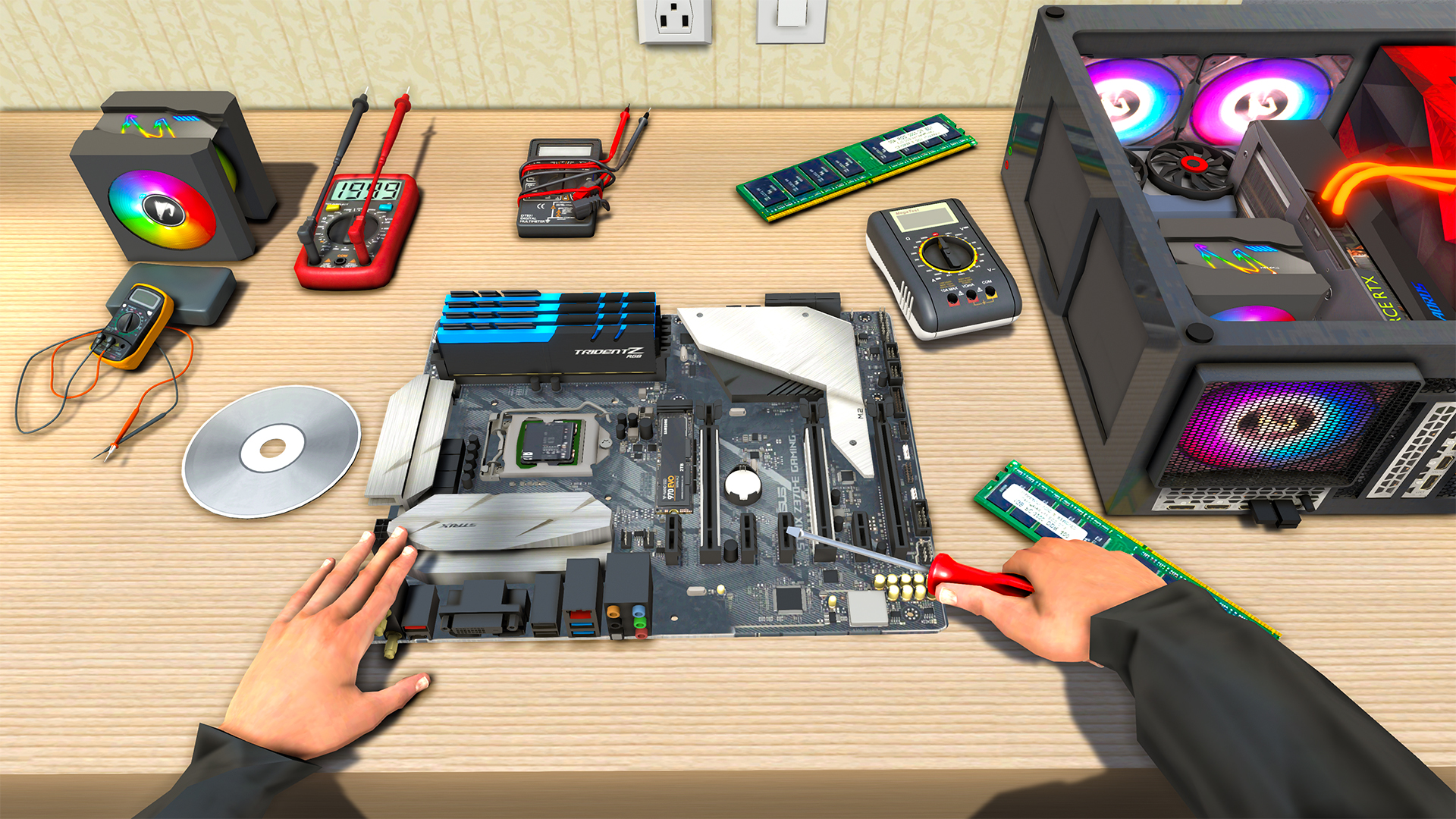 اسکرین شات 5 بازی Internet Cafe Simulator Games