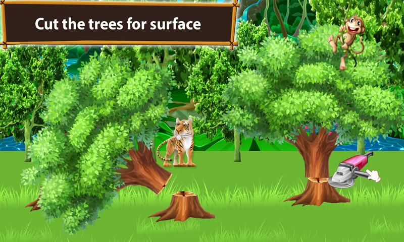 اسکرین شات 2 بازی Jungle Farm House Builder