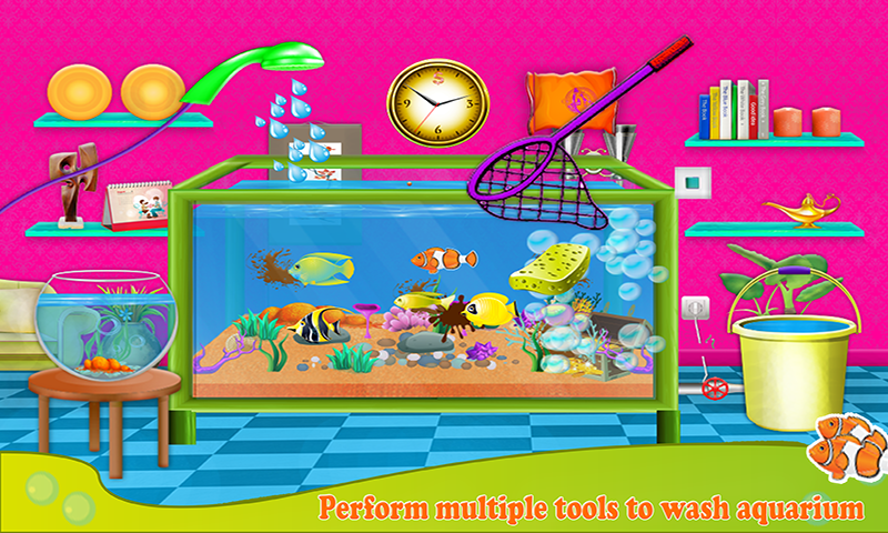 اسکرین شات 3 بازی Fish Aquarium World Pet Care