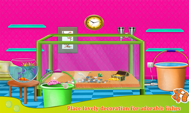 اسکرین شات 1 بازی Fish Aquarium World Pet Care