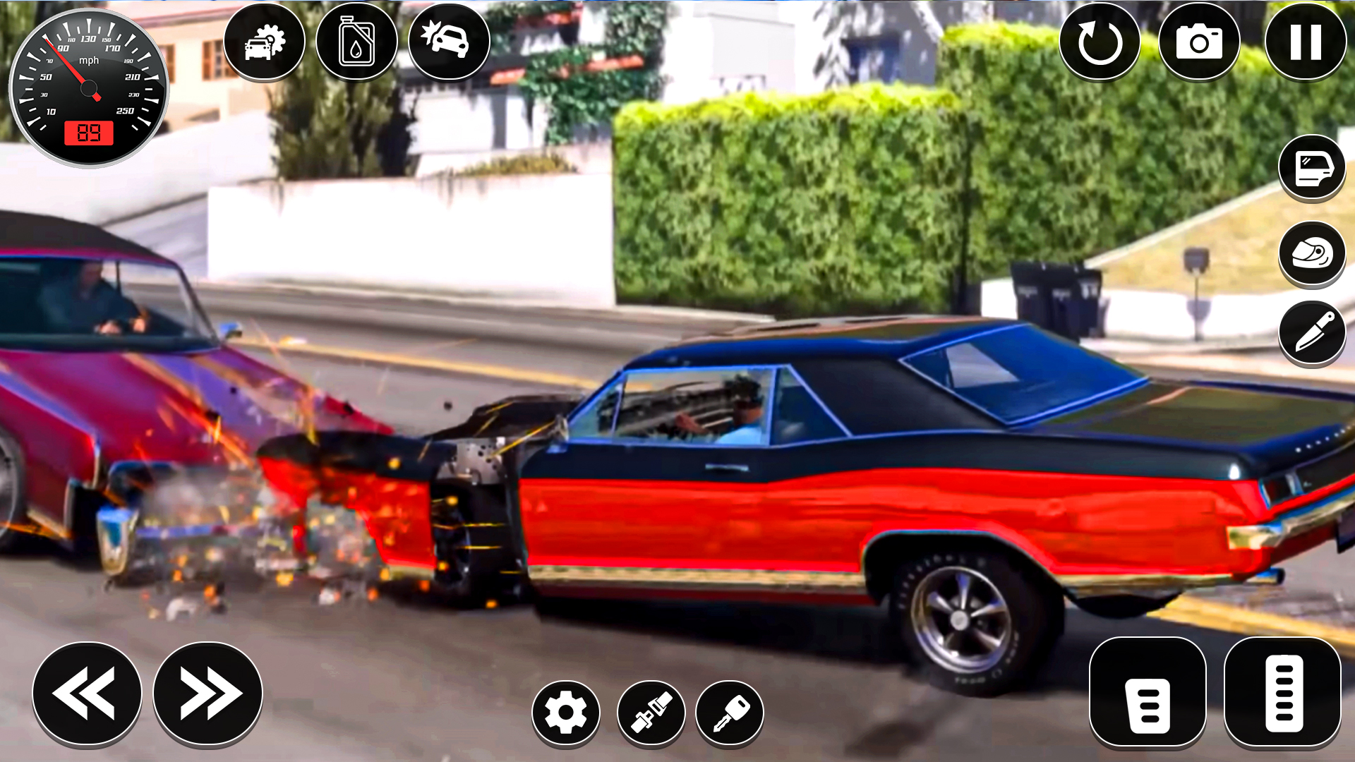 اسکرین شات 3 بازی Car Crash: Car Accident Games