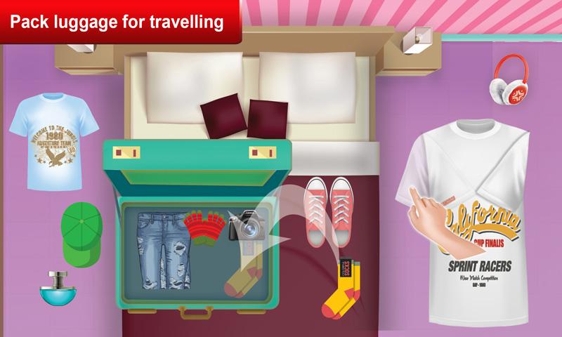 اسکرین شات 3 بازی Summer Vacation Airport Trip