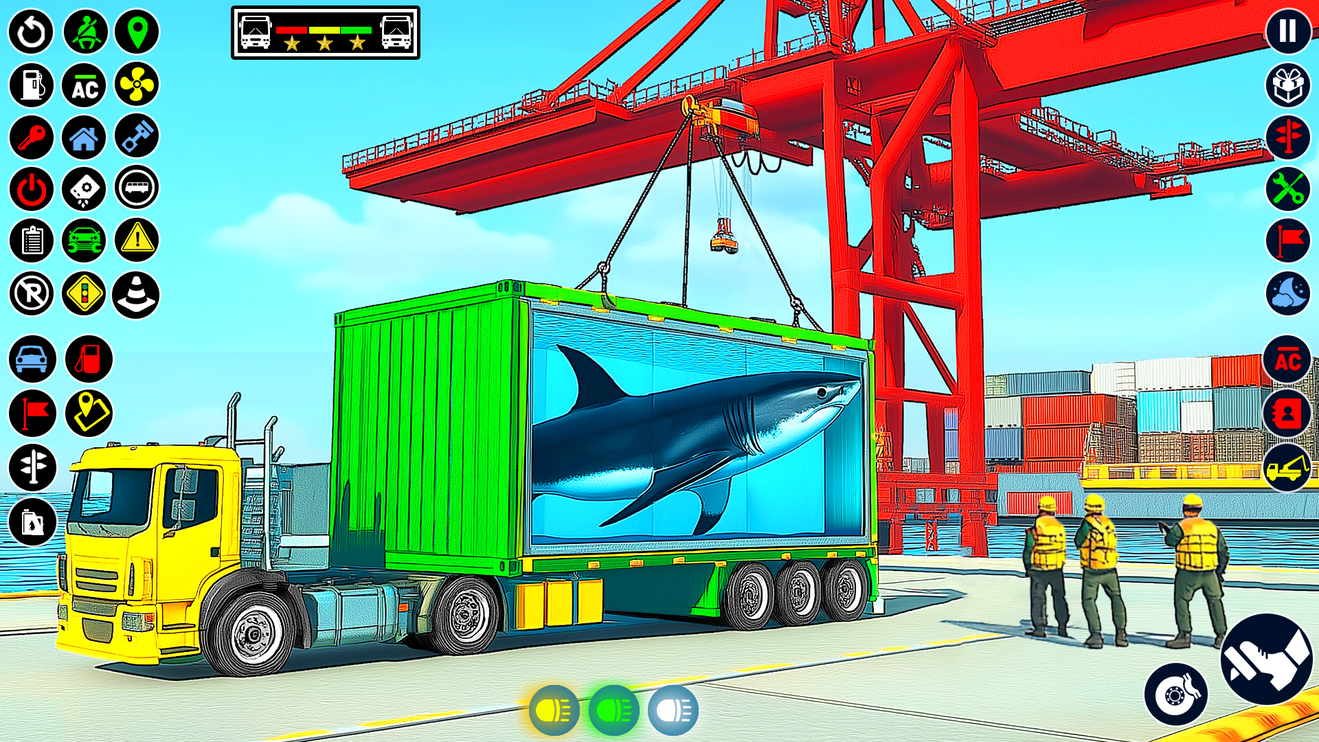 اسکرین شات 4 بازی Sea Animal Transport Truck Sim