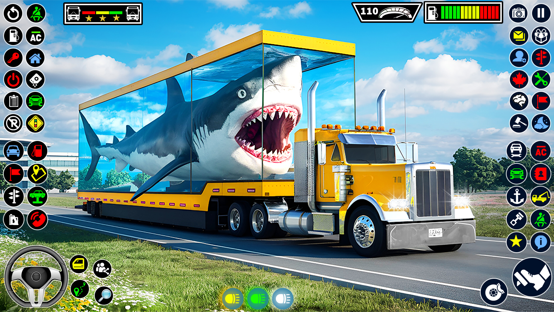 اسکرین شات 1 بازی Sea Animal Transport Truck Sim