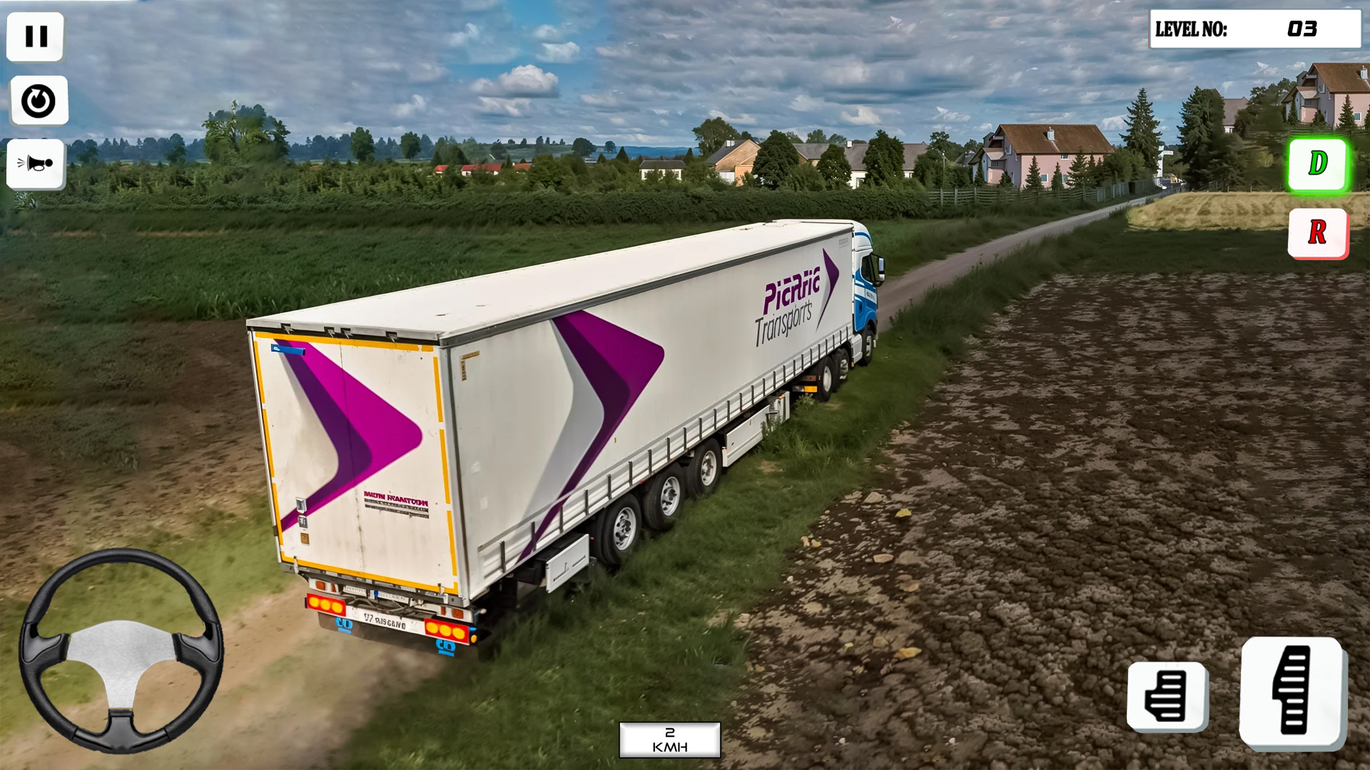 اسکرین شات 5 بازی City Cargo Truck Transport Sim