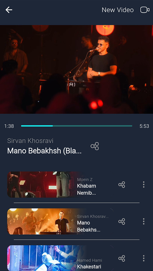 اسکرین شات 3 برنامه ‏آهنگهاا
