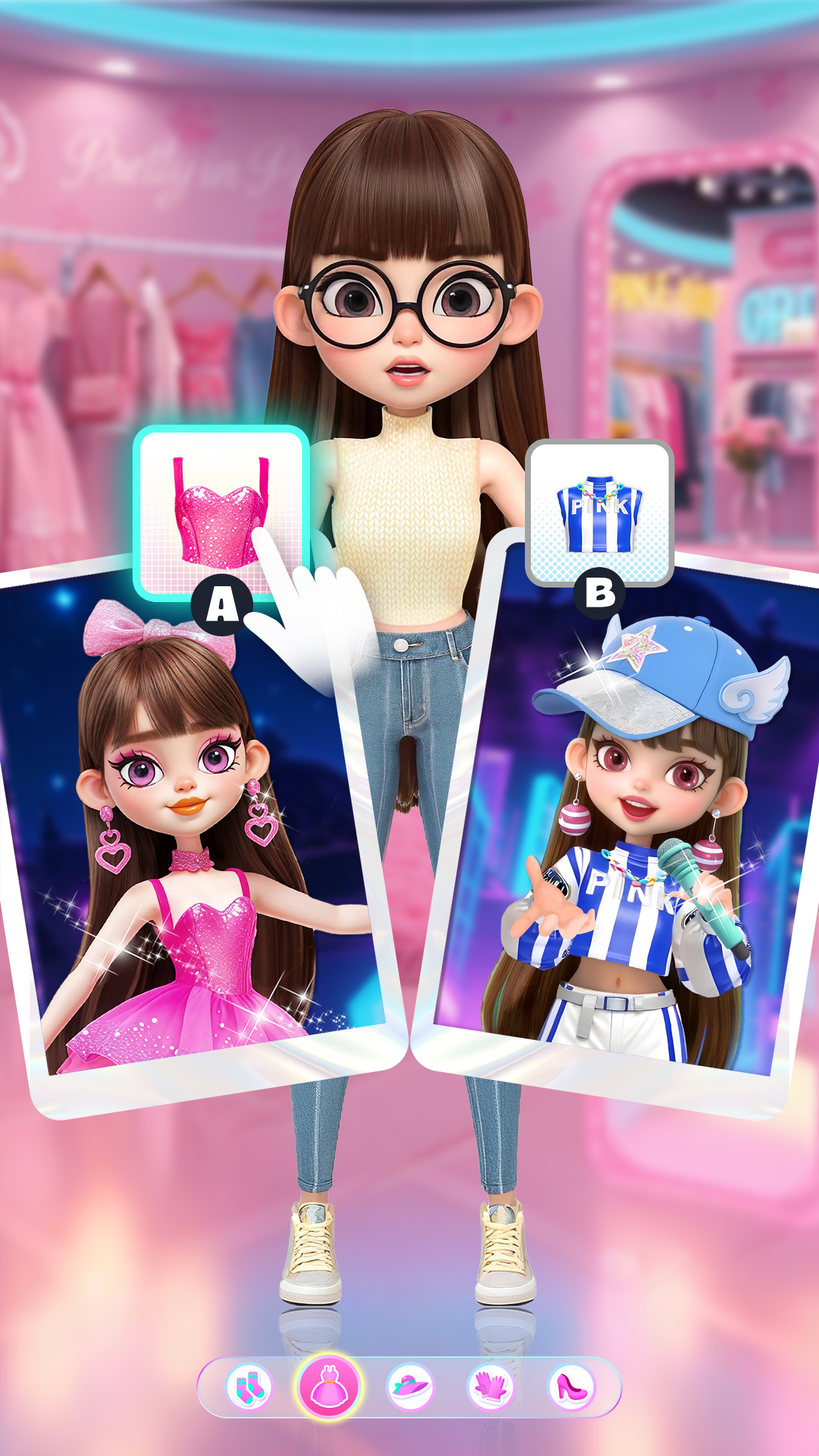 اسکرین شات 6 بازی Aha Makeover-Beauty Salon Game