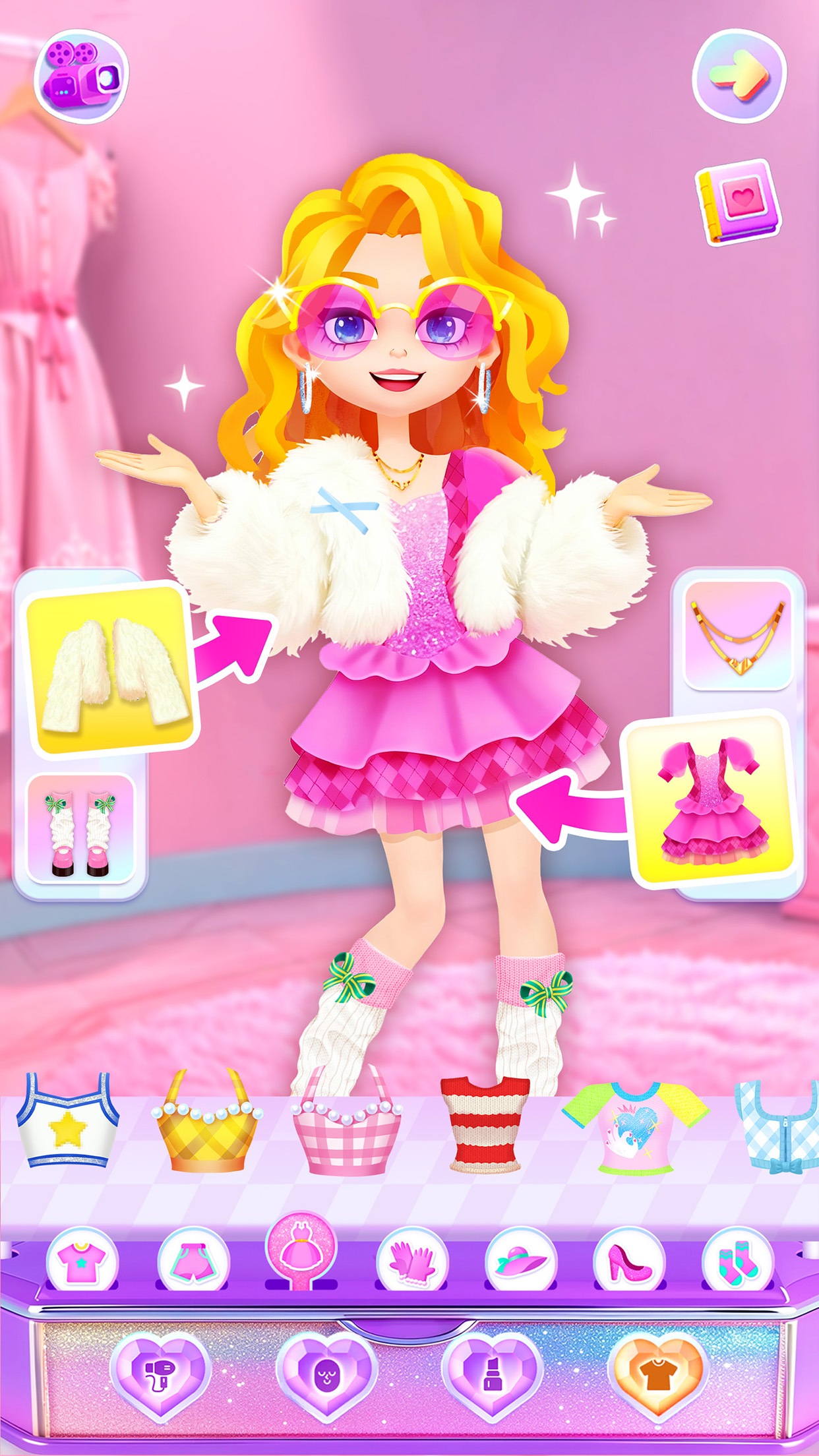 اسکرین شات 1 بازی Aha Makeover-Beauty Salon Game